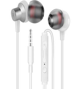 Vıa X20 Uyumlu Kulakiçi Bass Kulaklık (Beyaz)