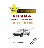 Skoda Favorit (1988-1994) Araca Özel Silecek Ön İki