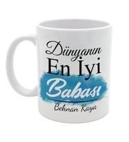 Babalar Gününe Özel Tasarım Kişiye Özel Kupa