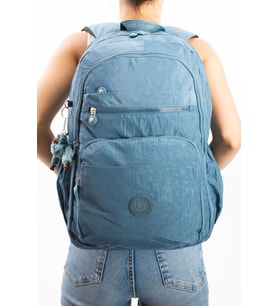 Ultra Hafif Çok Cepli Su Geçirmez Sırt Çantası Unisex Mavi (Model: 571-1B)