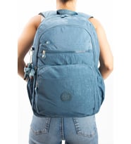 Ultra Hafif Çok Cepli Su Geçirmez Sırt Çantası Unisex Mavi (Model: 571-1B)