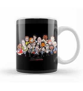 The Office Cast Tv 01 Kupa Bardak Porselen
