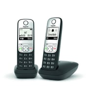 Gigaset A690 Duo 2 Ahizeli Dect Telsiz Telefon (Siyah)