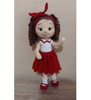 Nisa Bebek Amigurumi Organik Oyuncak