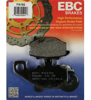 Ebc Fa192 2010-2020 Kawasaki Z 1000 Uyumlu Arka Fren Balatası Organik Balata