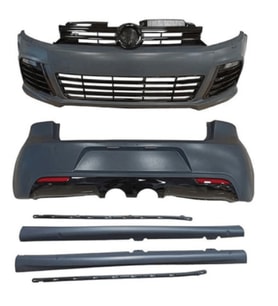 VW Golf 6 R20 2008-2013 Tampon Seti Komple Ön Arka YAN 5K0807079 Wisco