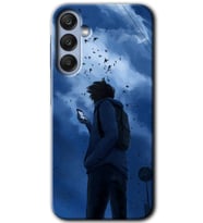 Galaxy A25 Kılıf HD Desen Baskılı Kılıf - Sonbahar Yalnızlığı