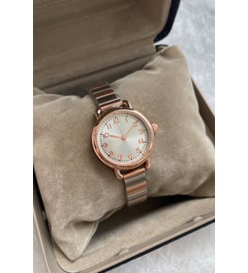 Minimal Özel Kutulu Kadın Kol Saati Rose Gold Gümüş Zarif Metal Kordon Kasa Arkadaşa Sevgiliye Kardeşe Eşe Hanıma Halaya Anneye Hediye Ablaya Teyzeye Doğum Günü Yıl Dönümü Sevgililer Günü Kol Saati Hediyesi İndirimli Doğum Günü Not Kartı