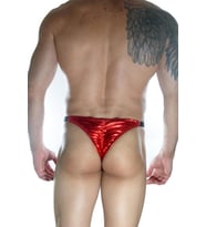 Mulvxbrf Brf02  Erkek Arkası Büzgülü Kırmızı Brazillian Slip (Mulvix)