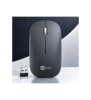 Lecoo WS214 Kablosuz Mouse Gri USB Alıcılı Optik Bilgisayar Faresi