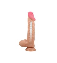 24 cm Kıkırdak Yapılı Çift Katmanlı Gerçekçi Dildo Penis