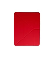 İpad Air 4 10.9 Kılıf Kalemlikli Mars Tablet Kılıfı - Kırmızı
