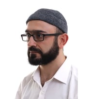 Baba Günü Hediyesi - Füme Katlamalı Sade Desen Kışlık Kadife Takke Şapka