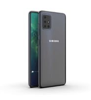 Samsung Galaxy A71 Kılıf Şeffaf Silikon Hibrit Case (Renksiz)