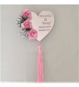 Kişiye Özel Pleksi Magnet Hatıra (Altın)