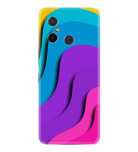 Xiaomi Redmi 12C Kılıf Silikon Desen Özel Seri Renk Cümbüşü 1631
