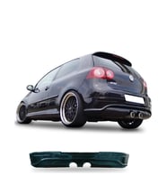vw golf 5 (2003-2009) uyumlu plastik tayvan r32 arka tampon eki