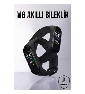 Mey İthalat® Akıllı Bileklik Fitness ve Sağlık İçin Akıllı Bileklik Adım Sayar, Kalp Atışı, Uyku İzl