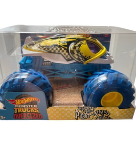 Hot Wheels Monster Trucks Oversızed Piran-Ahhhh Mavi Renk Modeli (Çok Renkli)