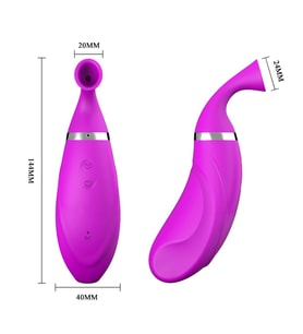 ETSMagaza USB Şarjlı 12 Emme Fonksiyonlu Teknolojik Vibratör