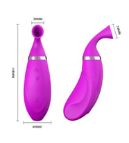 ETSMagaza USB Şarjlı 12 Emme Fonksiyonlu Teknolojik Vibratör