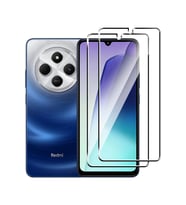 Logis Redmi 14C Antistatik 5D Tam Kaplayan Ekran Koruyucu Cam (Şeffaf)