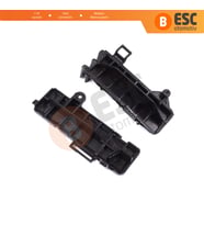 Renault Clio MK4 Captur Logan Sandero MK2 Stepway 272763745R İçin 2 Parçalı Tip Polen Filtre Kapağı