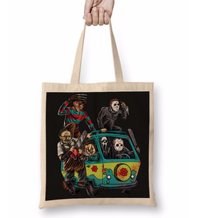 Skull Korku Bez Çanta Uzun Saplı