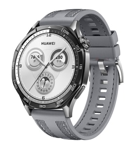 Sneezy Huawei Watch GT5 Pro 46mm ile Uyumlu Metal Tokalı Dikiş Detaylı Şık Dokuma Silikon Kordon