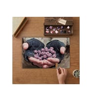 Paintball Boncukları Tasarımı 240 parça Ahşap Puzzle Ahşap Kutuda MP00542