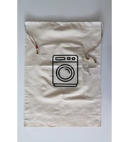 Çamaşır Makinesi Baskılı Çok Amaçlı Kirli Torbası 50x70cm