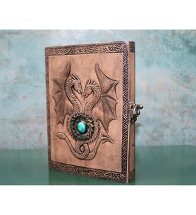 Taşlı Deri Defter