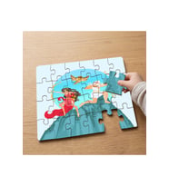 Yunan Mitolojisi Savaşçıları Tasarımlı 24 Parça Ahşap Çocuk Puzzle MPK0598