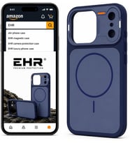 iPhone 17 Pro/iPhone 18 Pro ile Uyumlu Magsafe Wireless Şarj Özellikli Kamera Çıkıntılı iPhone 17 Pro Max Görünümlü Sert Silikon Arka Kapak (Mavi, iPhone 17 Pro/iPhone 18 Pro)