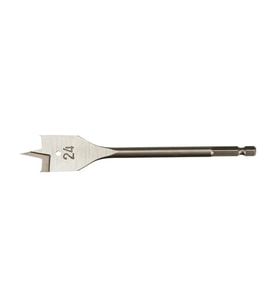 Yaprak Tip Ahşap Matkap Ucu 24x405mm - Hex Saplı