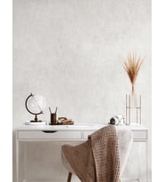 MUSE Koleksiyonu 25105-1 Kırık Beyaz Textile Dokulu Duvar Kağıdı