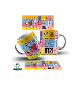 BT21 Kupa Bardak Tek Adet K0171
