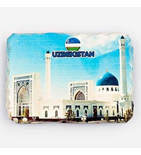 Özbekistan Registan Meydanı Kırık Magnet (Karışık)
