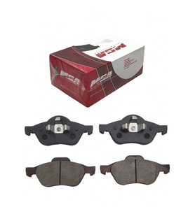 Mga Renault Megane II 2002-2008 Üst Kulak Tip Ön Fren Balatası Takım (Siyah)