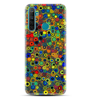 Realme 5i 5 Pro 6i 7 Pro 8 Kılıf Desemli Silikon Nazar Boncukları 1746