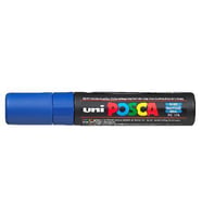 Uni Posca PC-17K Boyama Markörü 15 mm Kesik Uç MAVİ 