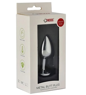 Astarte Steel Jeweled Çelik P-Spot Plug Küçük Boy
