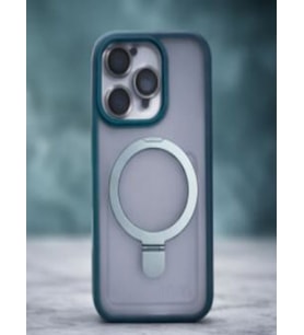 Mmc Trend İphone 16 PRO MAX Lensli Telefon Kılıfı (Mavi)