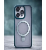 Mmc Trend İphone 16 PRO MAX Lensli Telefon Kılıfı (Mavi)
