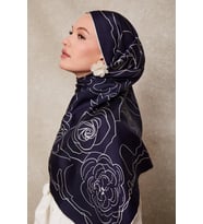 Laci-krem Levidor Twill İpek Eşarp 41