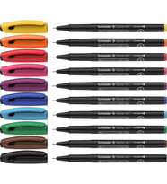 Schneider Topliner 967 Fineliner (Çizgi Kalınlığı 0,4 Mm) 10'Lu Kutu Çeşitli