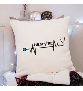 Hemşire Tasarımlı Yastık