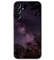 Galaxy A15 Kılıf HD Desen Baskılı Kılıf - Gece Galaksi