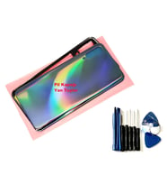 Tkgz Samsung Galaxy A50 (A505) FULL KASA Arka Pil Batarya Kapağı (TAMİR SETİ) SİYAH