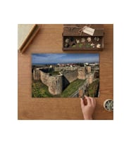 Payas Kalesi - Hatay - Tarihi Yapı Tasarımı 240 parça Ahşap Puzzle Ahşap Kutuda MP08774